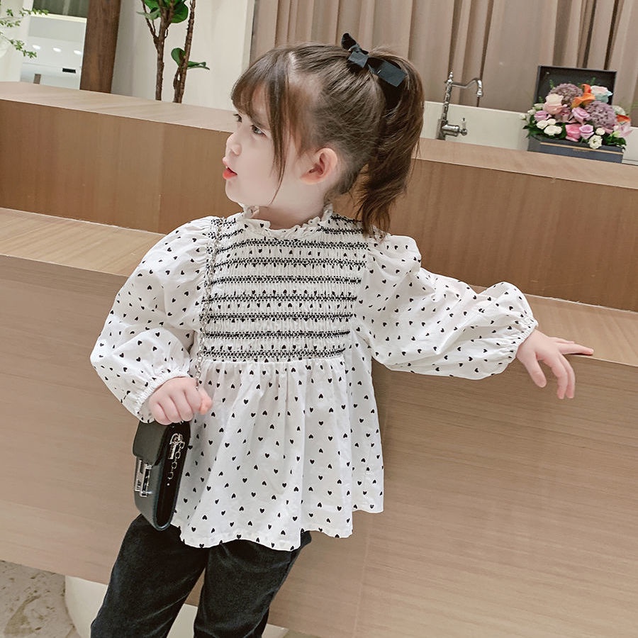 Áo Sơ Mi Phong Cách Nhật Hàn Thời Trang Mùa Xuân Mới 2022 Cho Bé Gái