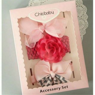 Set 3 băng đô chicbaby cho bé