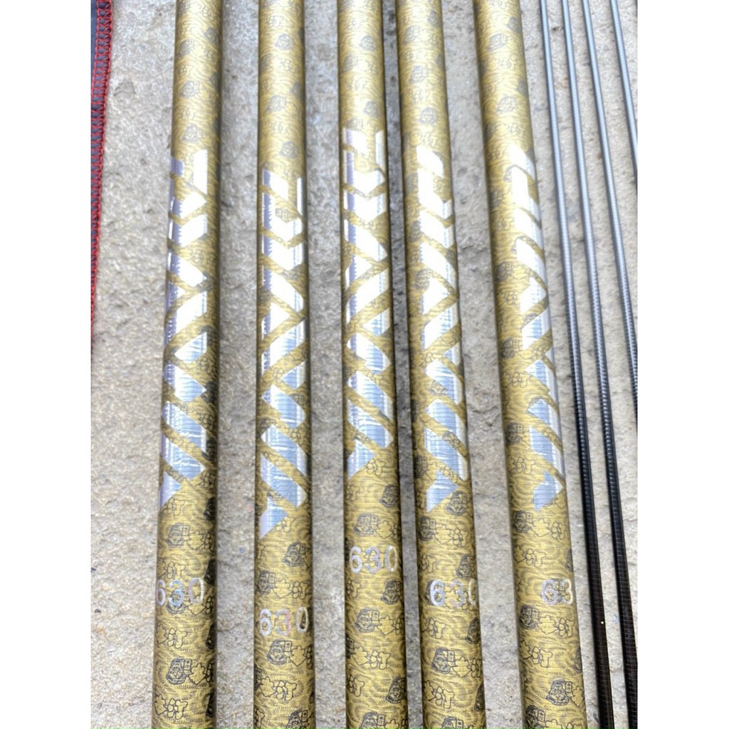 [ FREE SHIP ] CẦN CÂU ĐƠN CẦN CÂU ĐÀI DAIWA MÀU VÀNG CỰC ĐẸP TẶNG THÊM 1 NGỌN CACBON XOẮN TOÀN THÂN KHỎE BỀN