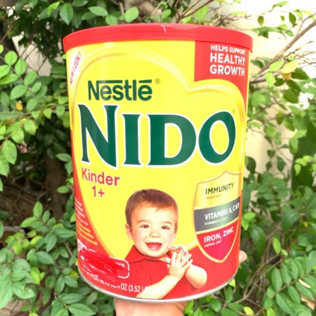 [6/2021] Sữa Nestle NIDO Kinder nắp đỏ 1.6kg