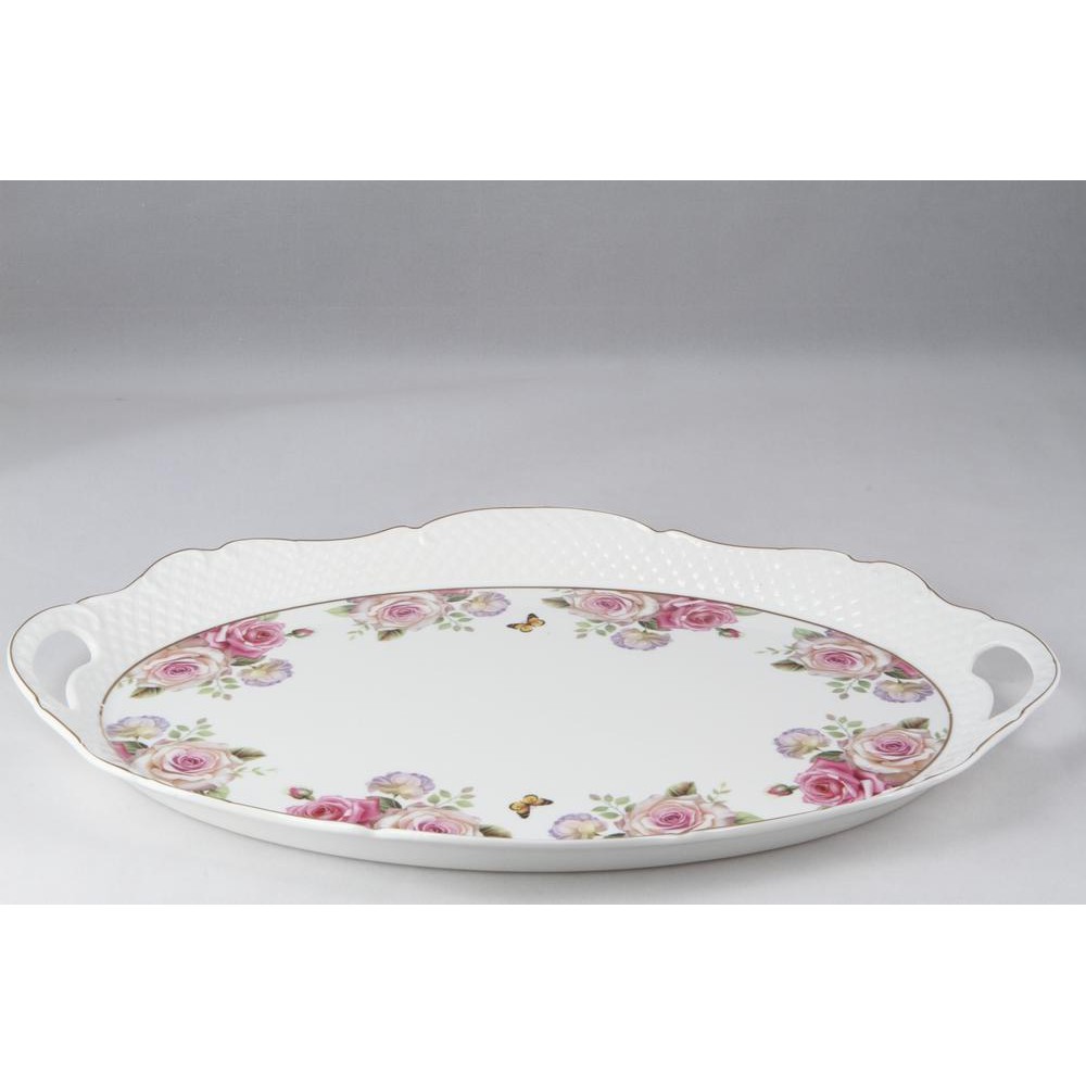 Bộ tách trà khay sứ Ceramic 8 chi tiết 8151