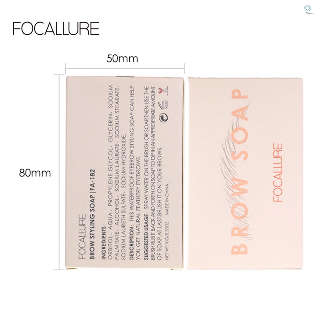 Sáp định hình lông mày FOCALLURE 10g 3D chống thấm nước lâu trôi
 | BigBuy360 - bigbuy360.vn