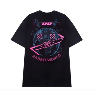 RABBIT WORLD - ÁO THUN TAY LỠ TEE [BAD-RABBIT] FORM RỘNG CAO CẤP - NEW 2020