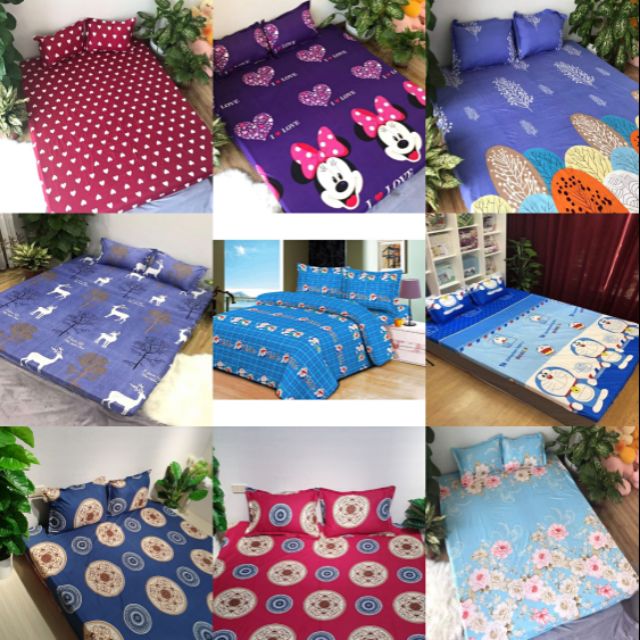 Bộ ga gối poly loại 1