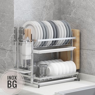 Kệ để chén bát,đũa thìa ,dao thớt đa năng inox 304