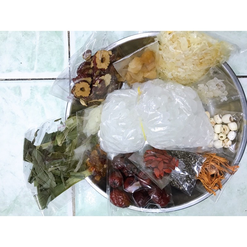 Set chè dưỡng nhan 13 vị - 400g đường phèn