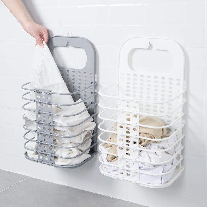 Rổ cạnh máy giặt đựng quần áo sạch, đựng quần áo bẩn tiện lợi gọn gàng cho gia đình 6 người