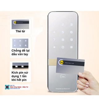 [ Combo 2 thẻ từ ] Mở cửa khoá điện tử Yale