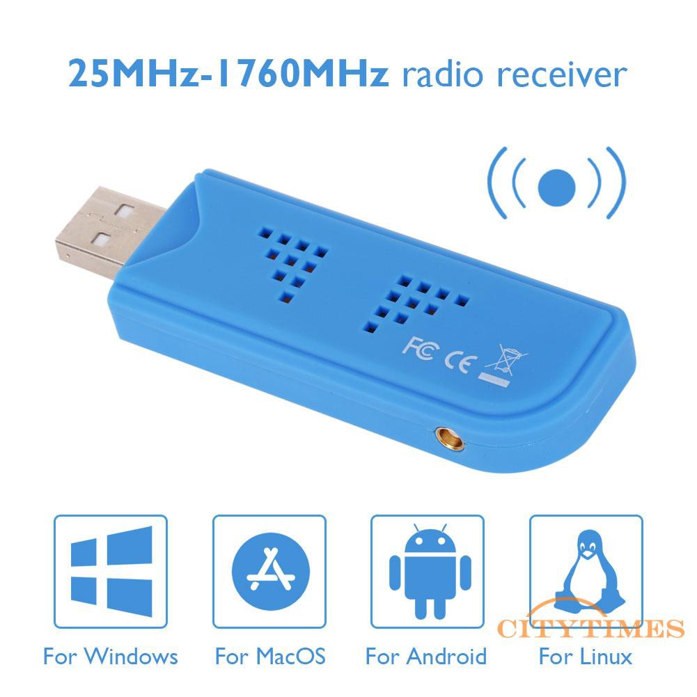 Usb 2.0 Kết Nối Tv Dab Fm Rtl2832U R828D Sdr Rtl-Sdr A300U