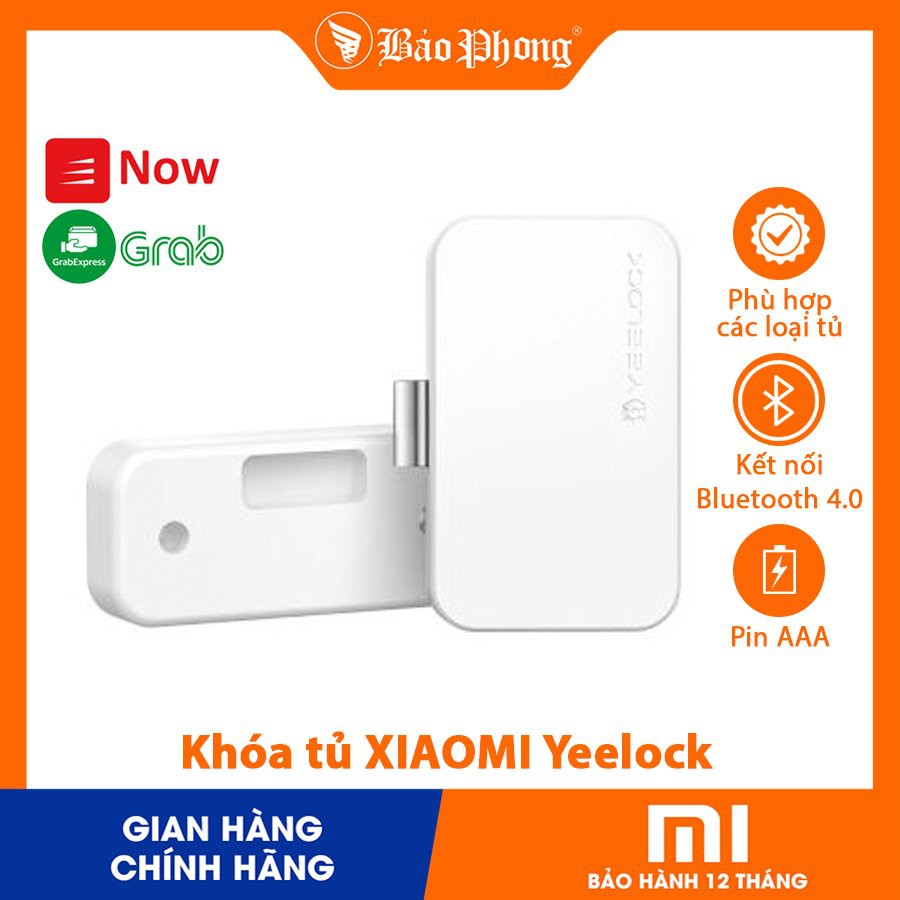 Khoá tủ thông minh XIAOMI Yeelock dùng cho ngăn kéo bàn làm việc văn phòng gia đình cất đồ đạc tài liệu trang sức giá rẻ