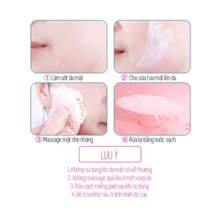 Miếng rửa mặt FACES silicon siêu mềm