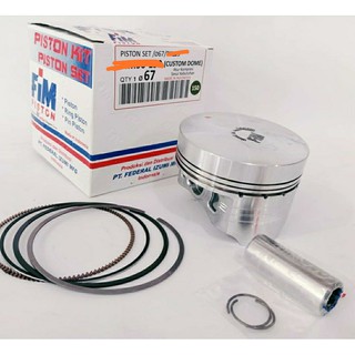 Bộ Piston seher 70 Đường Kính 65.5 66.5 67 67.5 68mm pin 14mm