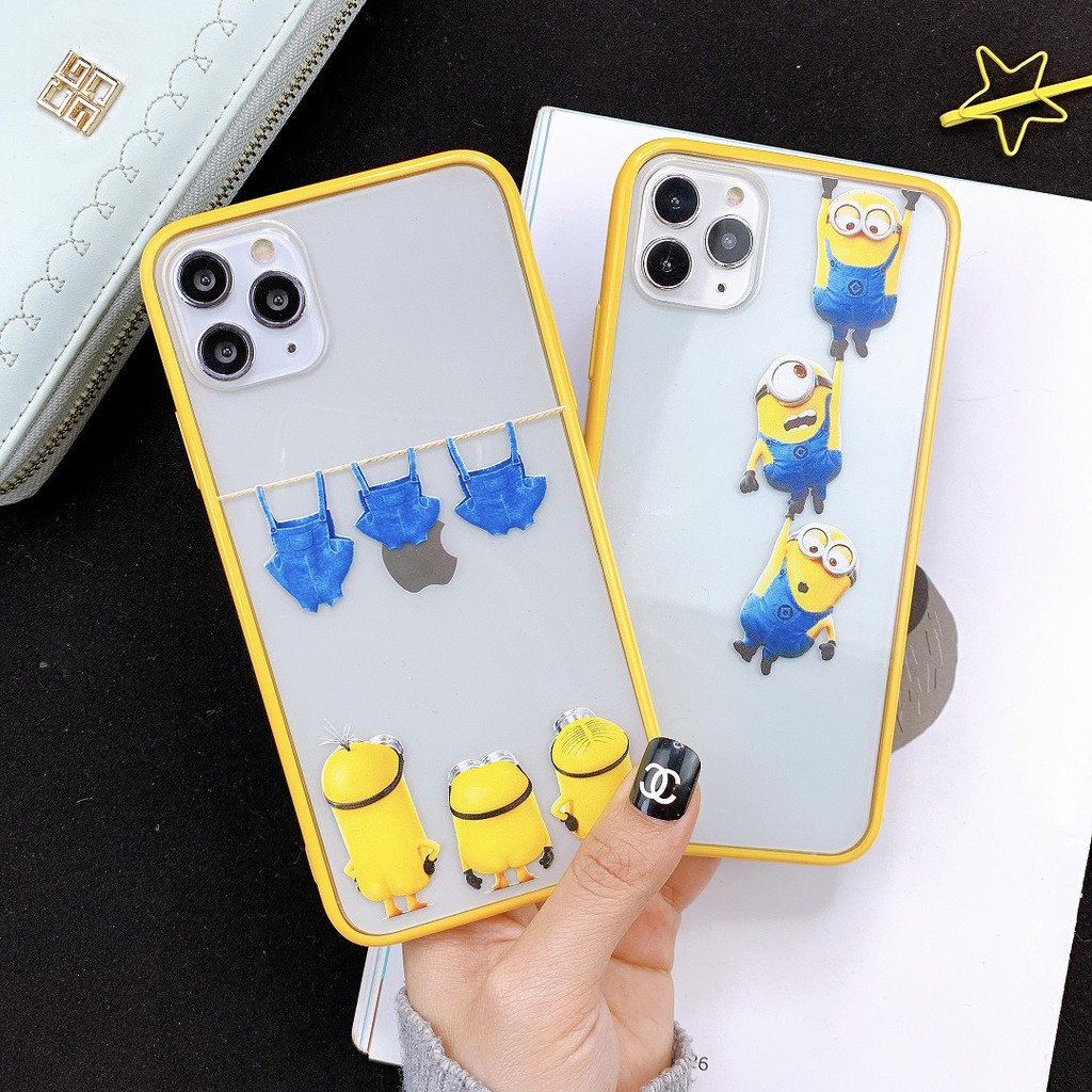 [ IPHONE ] Ốp Lưng Viền Silicon Minion - V003 | BigBuy360 - bigbuy360.vn