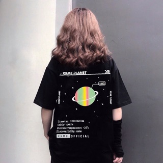 Áo thun tay lỡ xxme planet