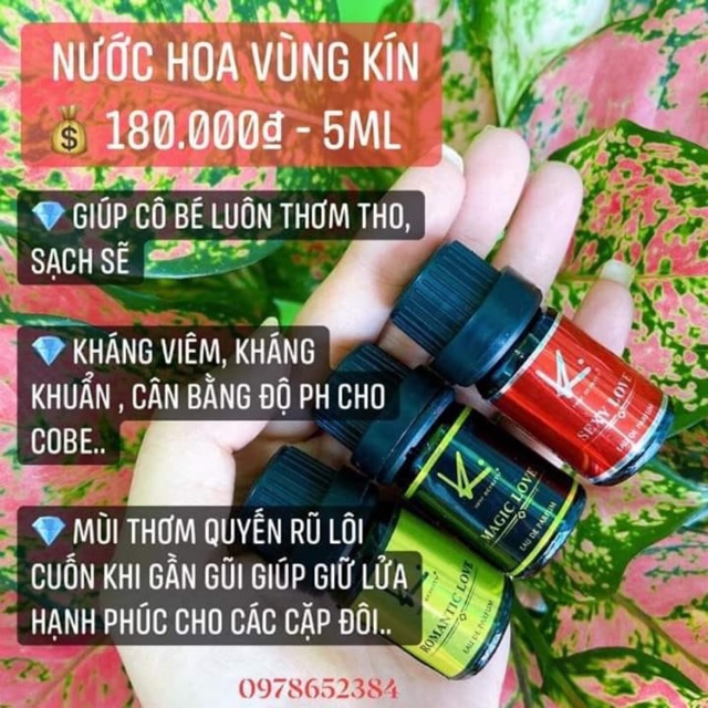 Nước hoa vùng kín Kay