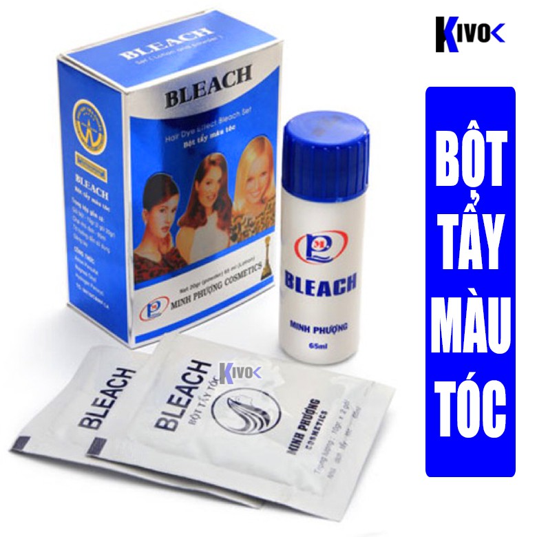 Bột Tẩy Tóc Màu Minh Phượng Bleach 20g - Tẩy Tóc Tại Nhà - Kivo