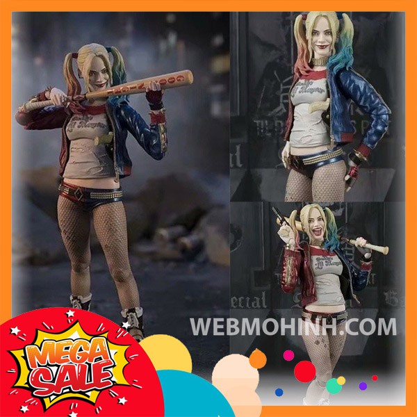 🌟GIÁ HỦY DIỆT🌟 Mô Hình Harley Quinn Suicide Squad SHF Full Box