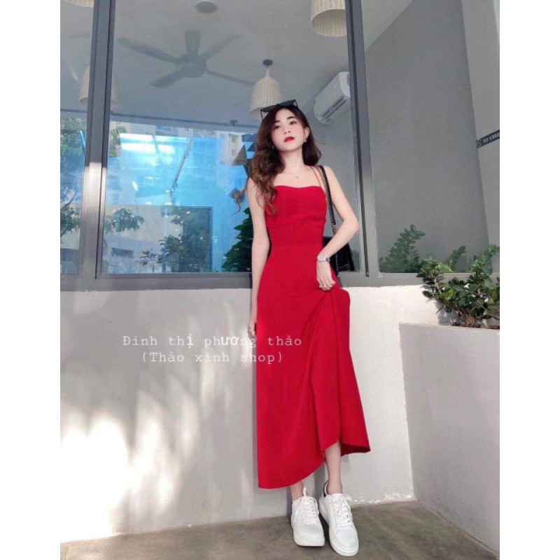 Đầm maxi hai dây 3879 | BigBuy360 - bigbuy360.vn
