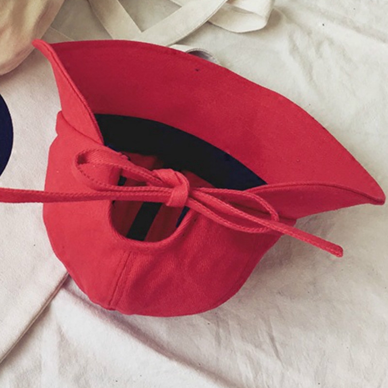 Cute hat Korean fisherman hat wide-brimmed bow hat soft girl hat summer sun hat