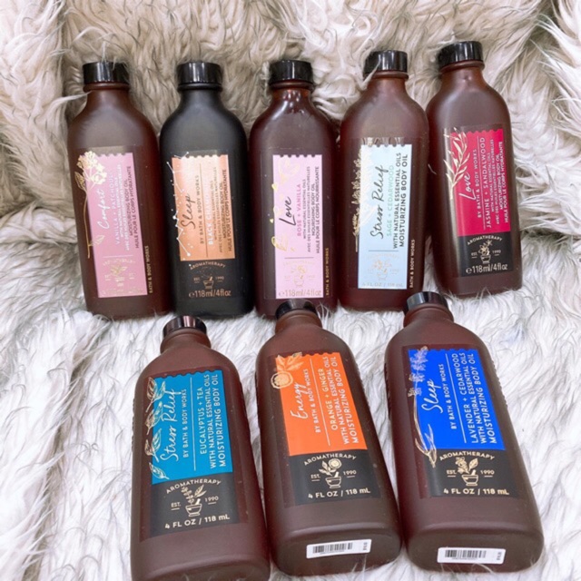 Tinh dầu massage Bath & Body Works Aromatherapy