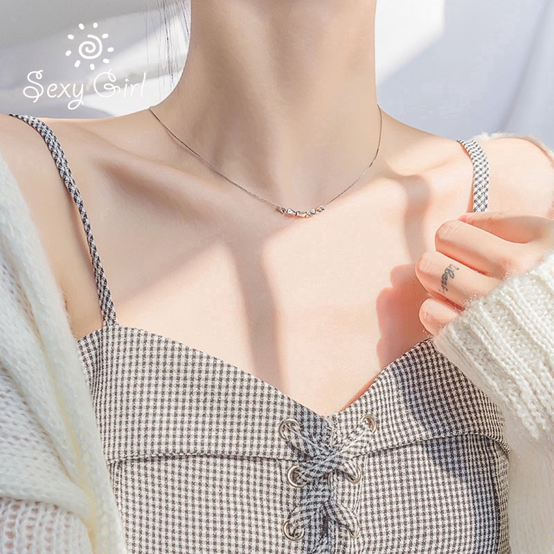 Vòng Cổ Choker Phối Hạt Thời Trang Quyến Rũ Cho Nữ