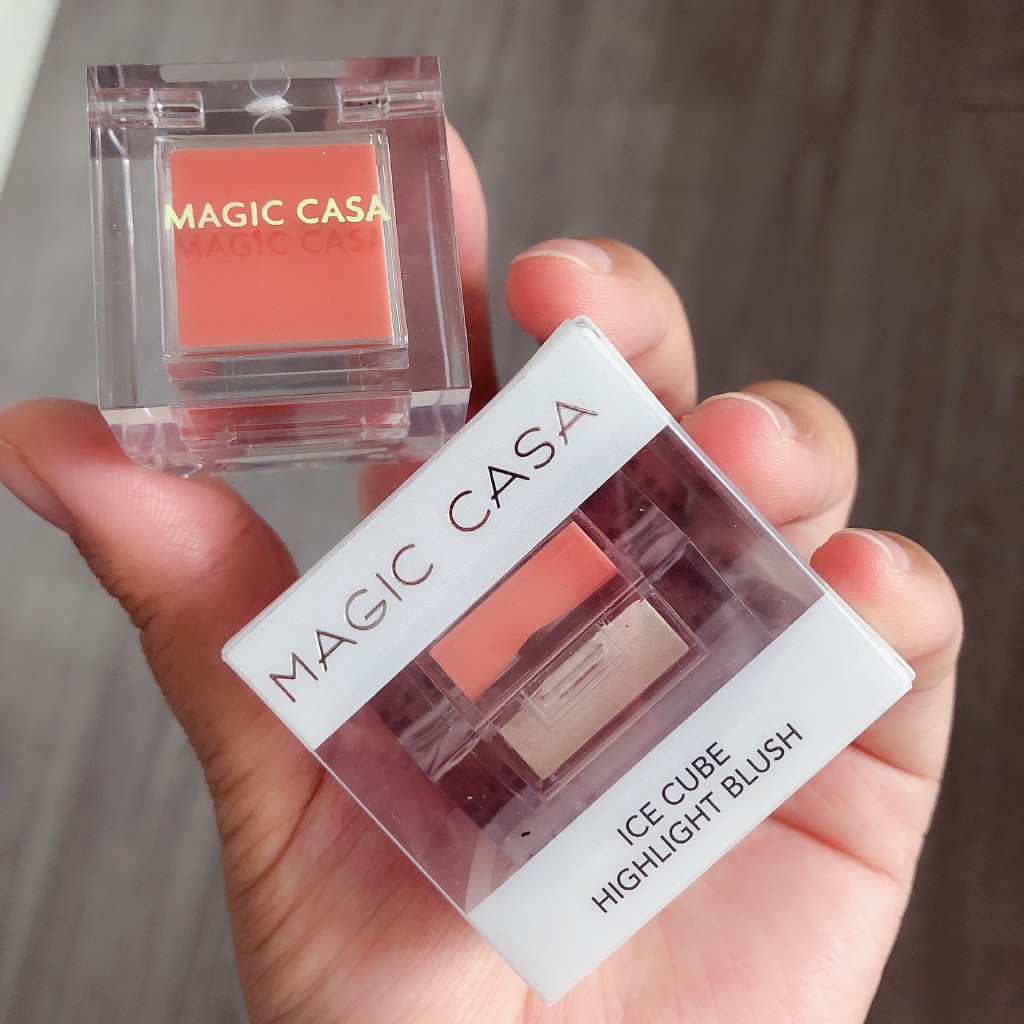 Phấn Má Bắt Sáng Hai Màu Tự Nhiên Lâu Trôi Magic Casa | BigBuy360 - bigbuy360.vn