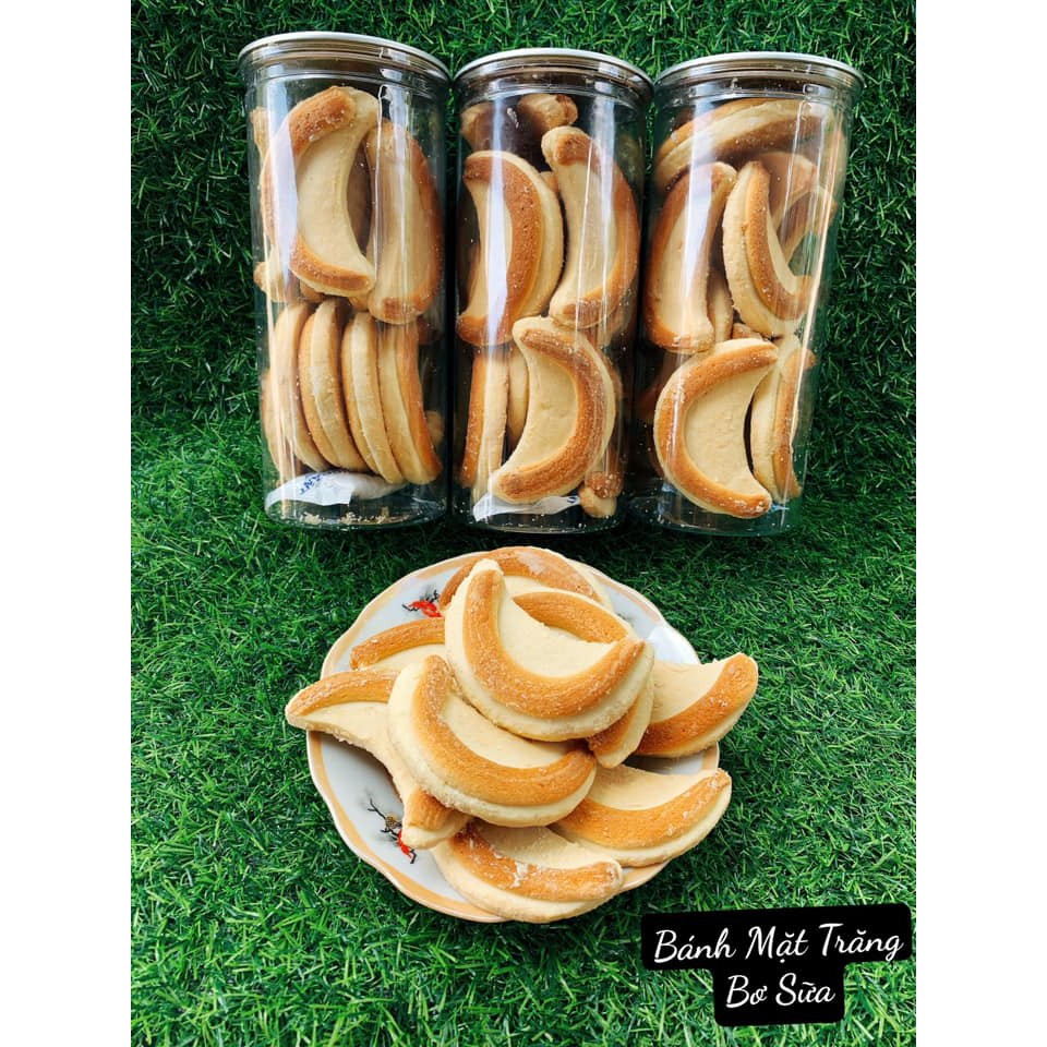 hủ PET-350gr bánh liềm sữa bơ