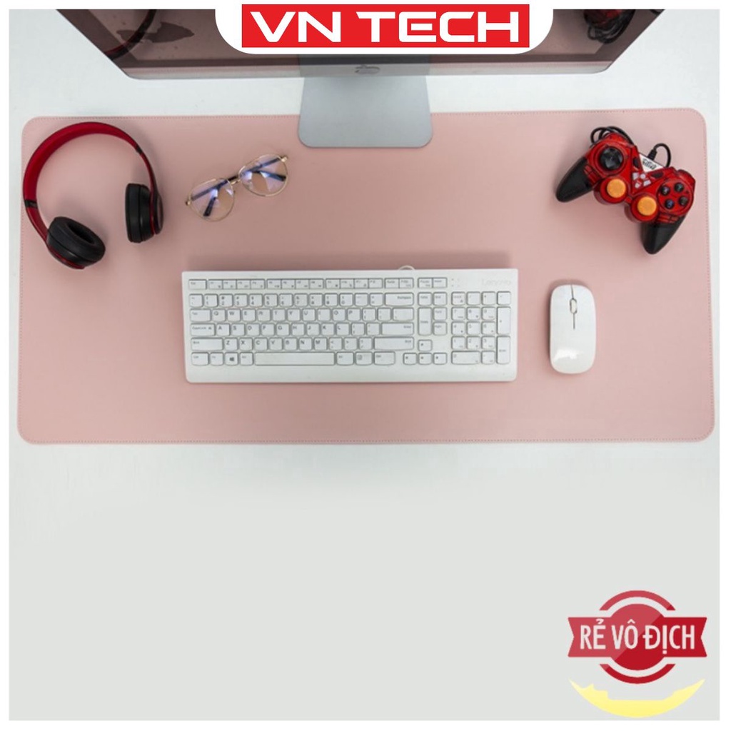 Miếng Lót Bàn Làm Việc DeskPad Cỡ Lớn 120x60, 120x50, 100x50, 80x40 Kiêm Tấm Lót Chuột Size Lớn