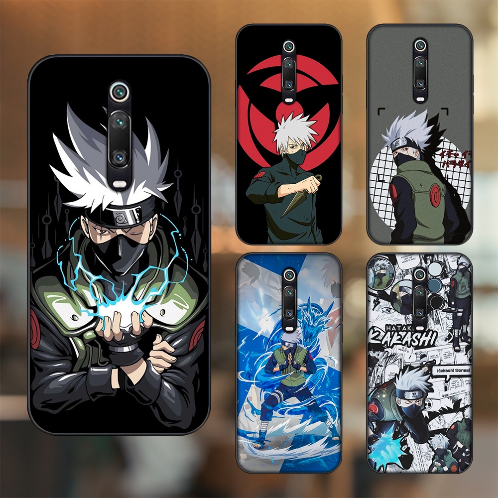 Ốp lưng Xiaomi K20, K20 Pro, Mi 9T viền đen in hình Hatake Kakashi Naruto