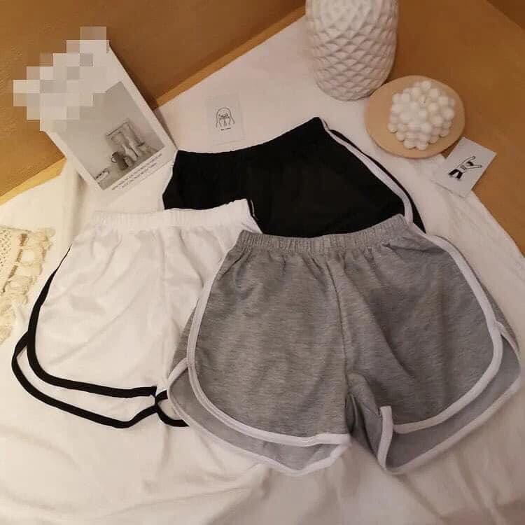 Quần đùi nữ ngủ mặc ở nhà 7LUCKY Quần short nữ chất cotton thoáng mát đủ size ( 40-65kg)