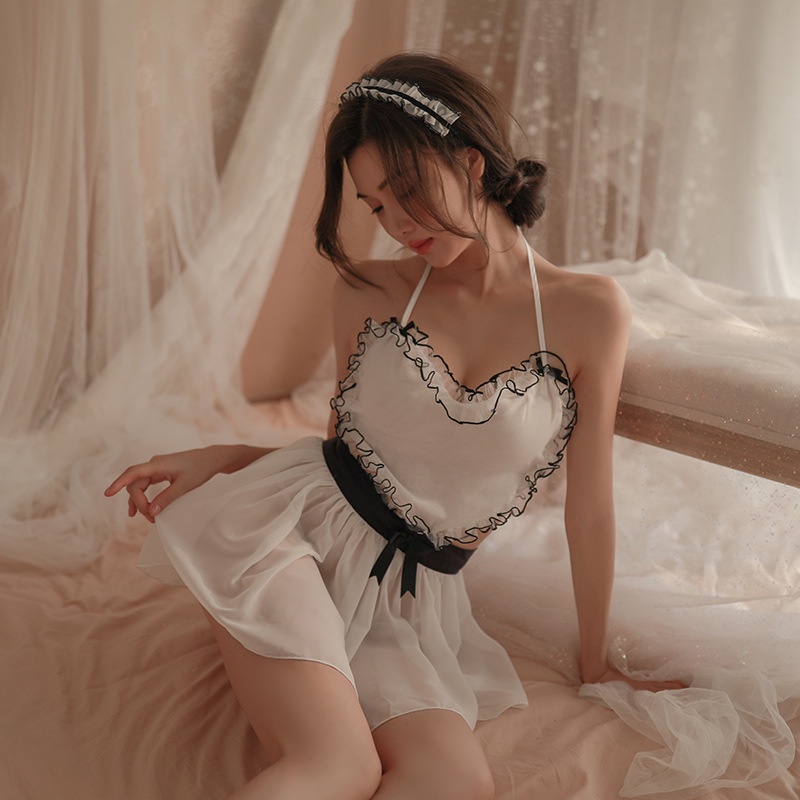 Váy ngủ dáng xòe hình tim gợi cảm 2272