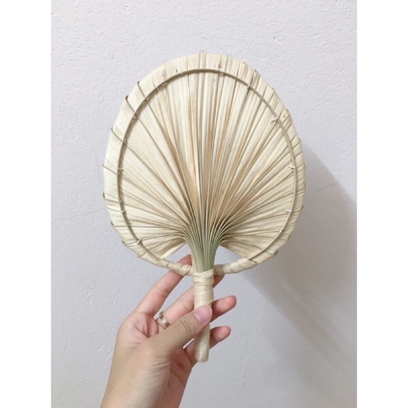 Quạt Lá kè Quạt Lá Cọ Mini