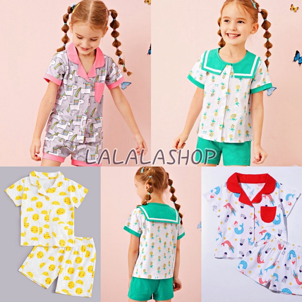 Bộ quần áo bé gái / Pijama cho bé