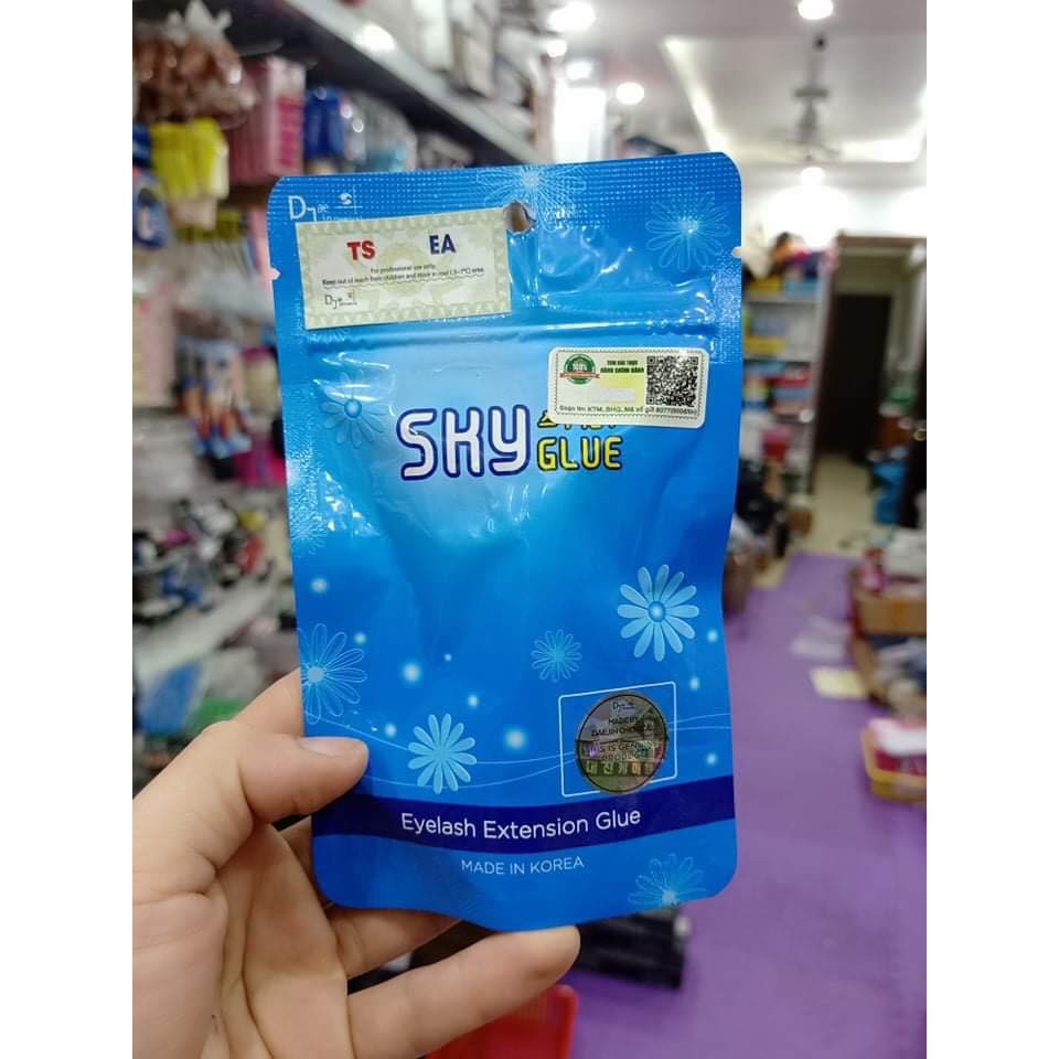 Keo nối mi Sky trong TS (tàng hình)