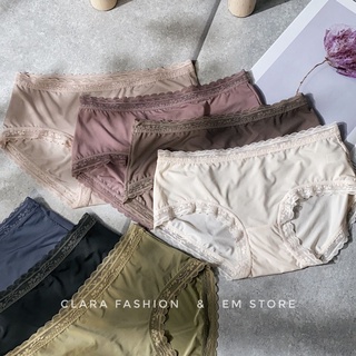 Combo 5 quần lót thun lạnh phối ren q62
