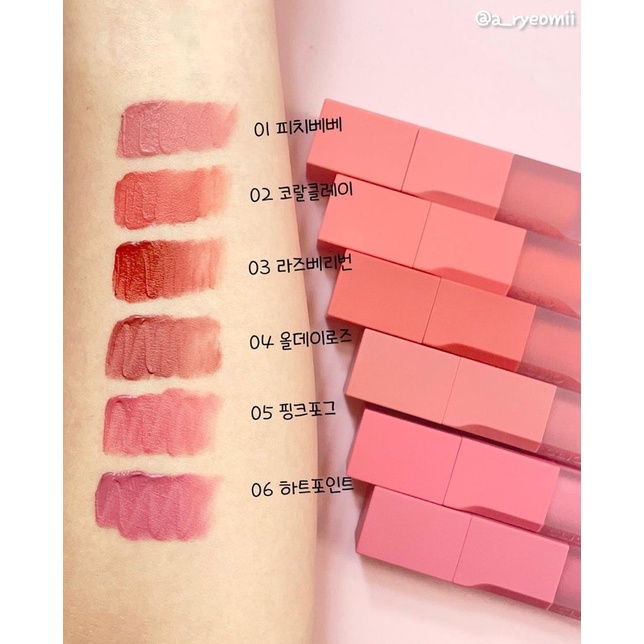 Son Kem Lì Clio Chiffon Blur Tint Hàn Quốc