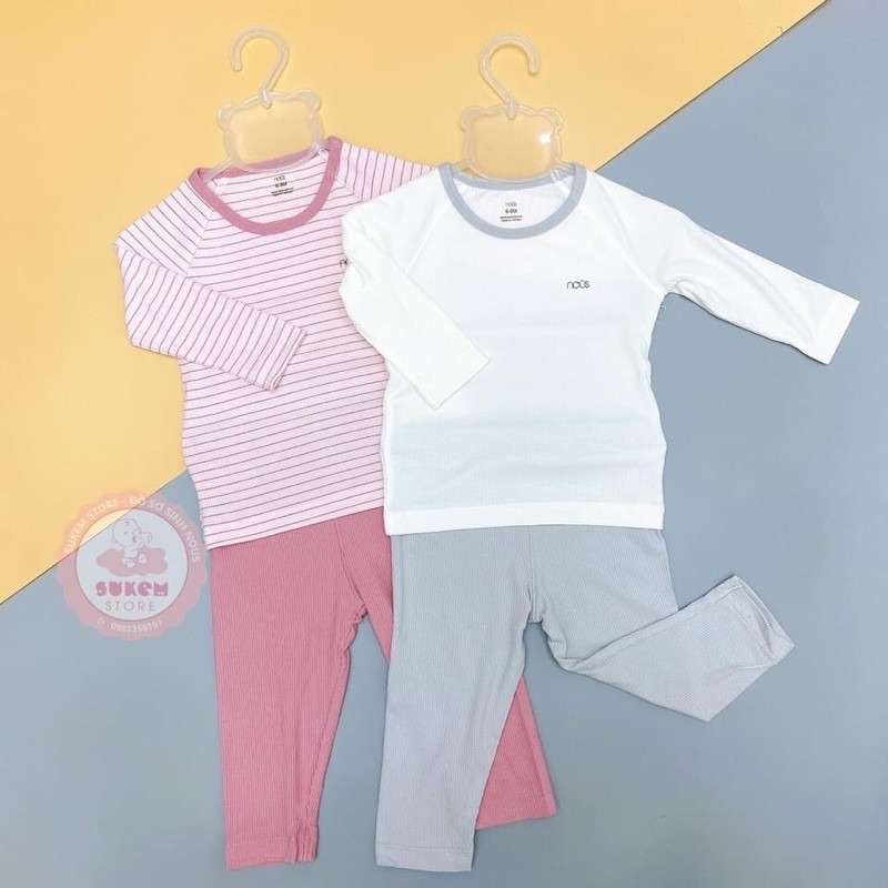 Bộ giữ nhiệt 2020 nous sz 6-24M hồng/ ghi