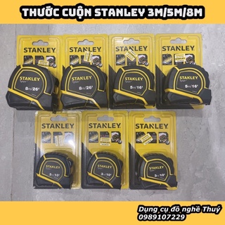 Thước cuộn thép tylon 3m 5m 8m stanley stht36193 stht36194 stht36195 - hàng chính hãng