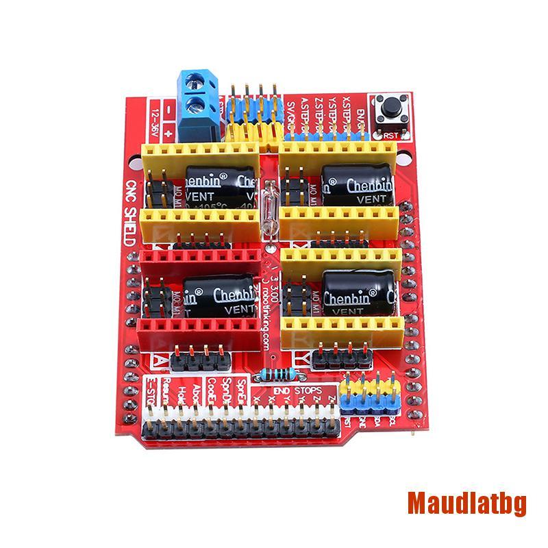 MAUBG A4988 V3 Engraver Drive Shield 3D Printer CNC Drive Expansion Board