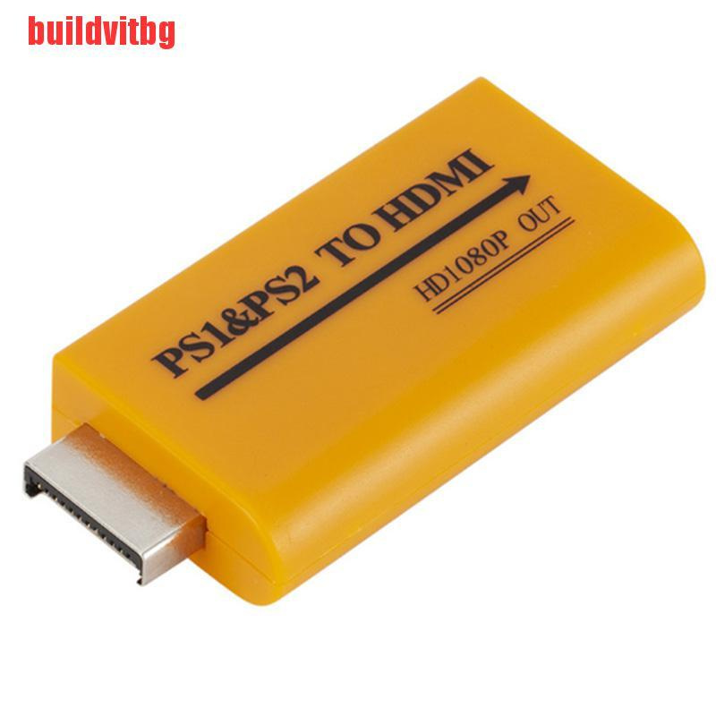 {buildvitbg}1080P HD PS1/PS2 To HDMI Audio Video Converter Adapter For HDTV Projector GVQ