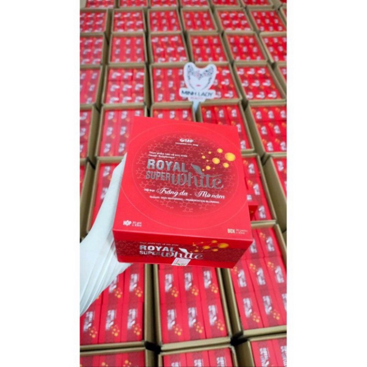 Combo 2 Hộp Dịch Uống Truyền Trắng SUPER WHITE Minh Lady