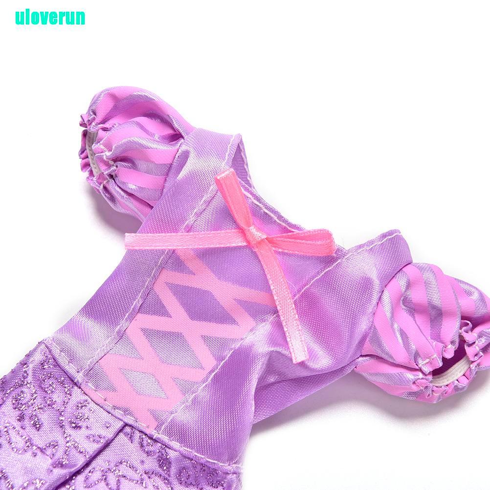 1 Đầm Cưới Màu Tím Xinh Xắn Dành Cho Búp Bê Barbie