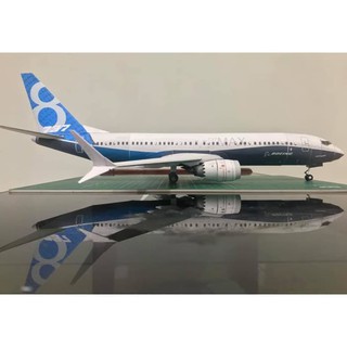 Mô hình máy bay giấy thủ công Boeing 737 Max