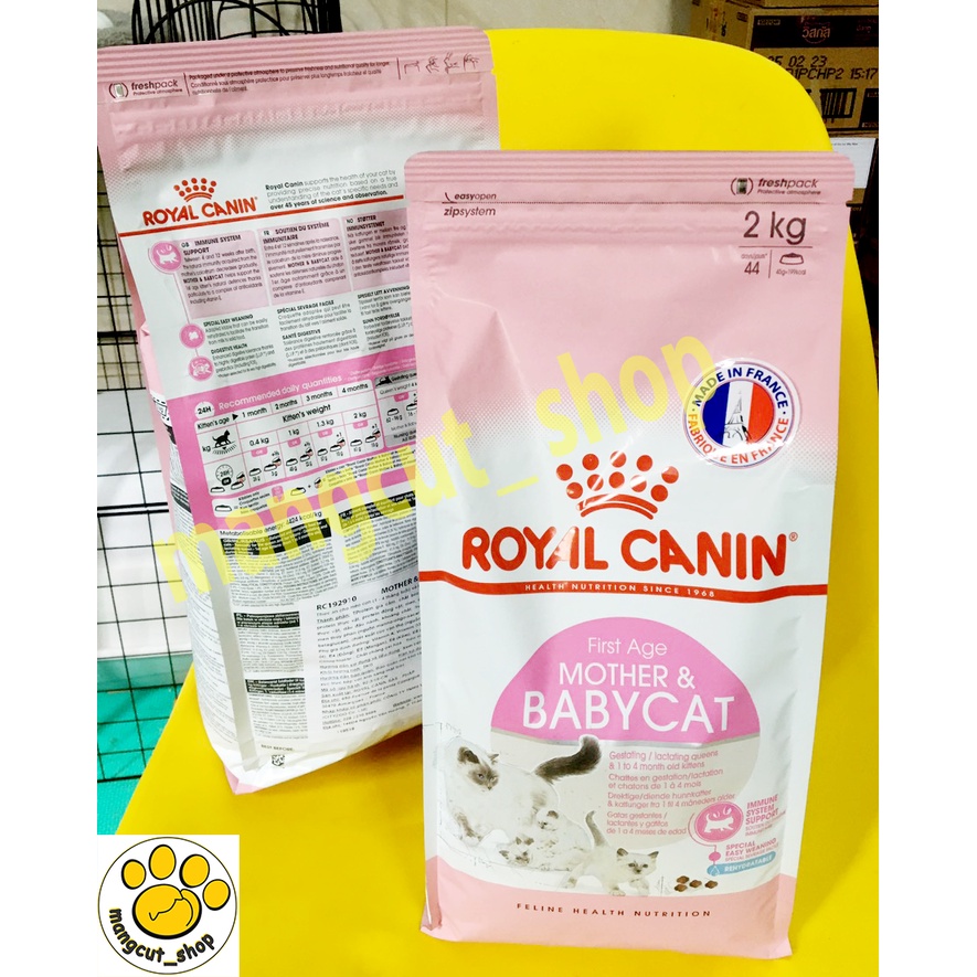 Hạt Royal canin baby mother cat 2kg túi nguyên - Thức ăn cho mèo mẹ và mèo con - Royal Canin Mother - Baby Cat