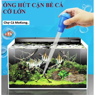 Ống hút cặn đáy vệ sinh hồ cá - hút phân cá đa năng