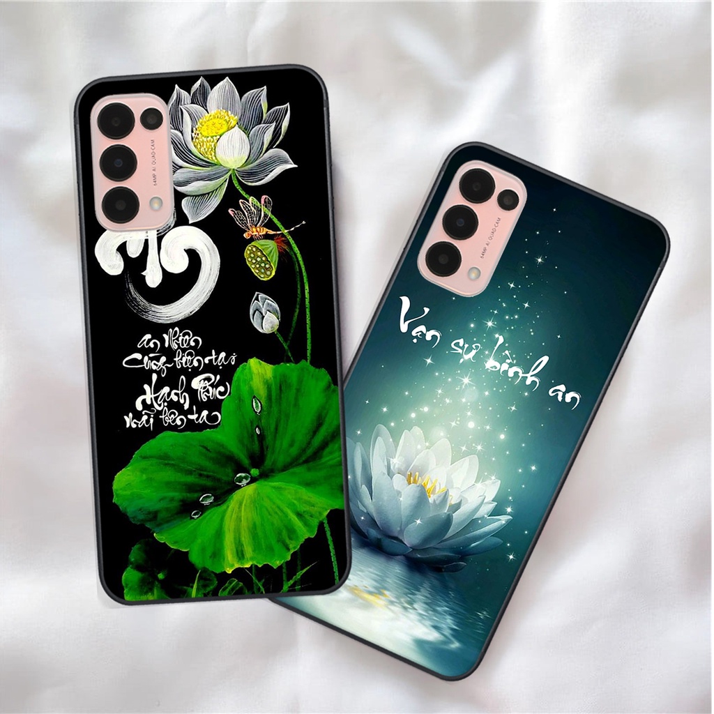 Ốp lưng Oppo RENO 5 in hình chữ tài chữ lộc, Cha Mẹ, bình an SIÊU ĐẸP