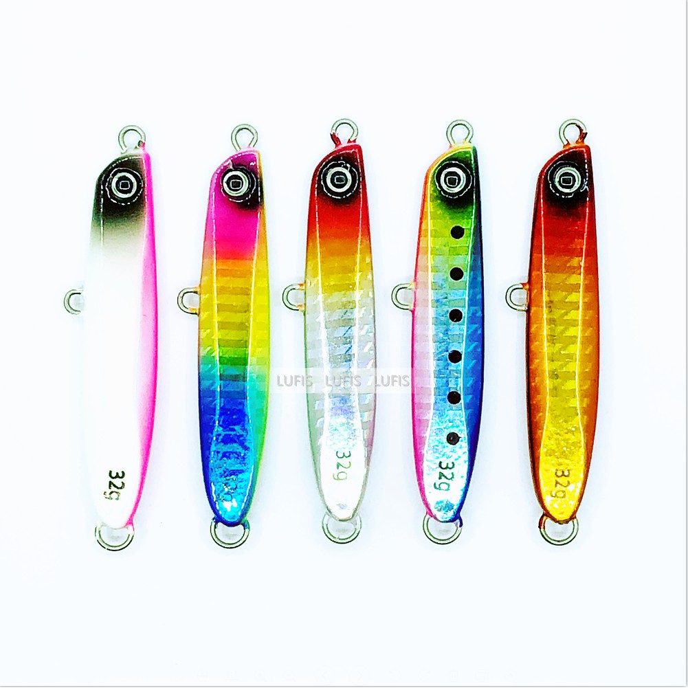 Mồi Giả Câu Cá 3d Bằng Kim Loại 32g jigging Fishing lure