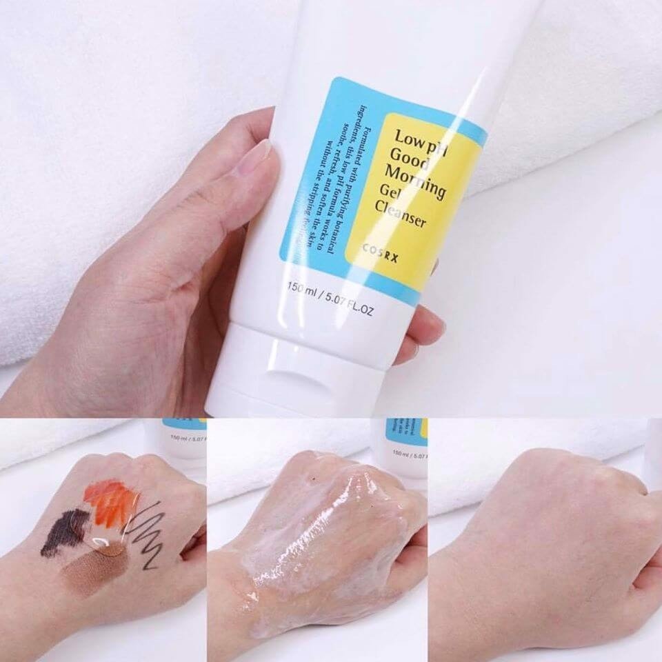[Hàn Quốc] Gel rửa mặt Cosrx Low PH Good Morning Gel Cleanser 150ml Dạng Gel Tinh Chất Tràm Trà