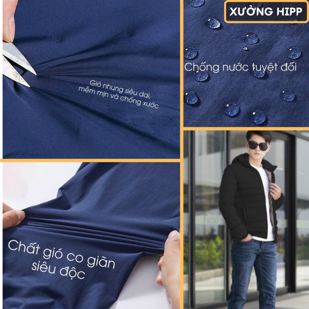 Áo Khoác Gió Nhung Muji Nam Lót Lông Cừu Cao Cấp Hàng Xuất Nhật XƯỞNG HIPP, KGLL2 | BigBuy360 - bigbuy360.vn