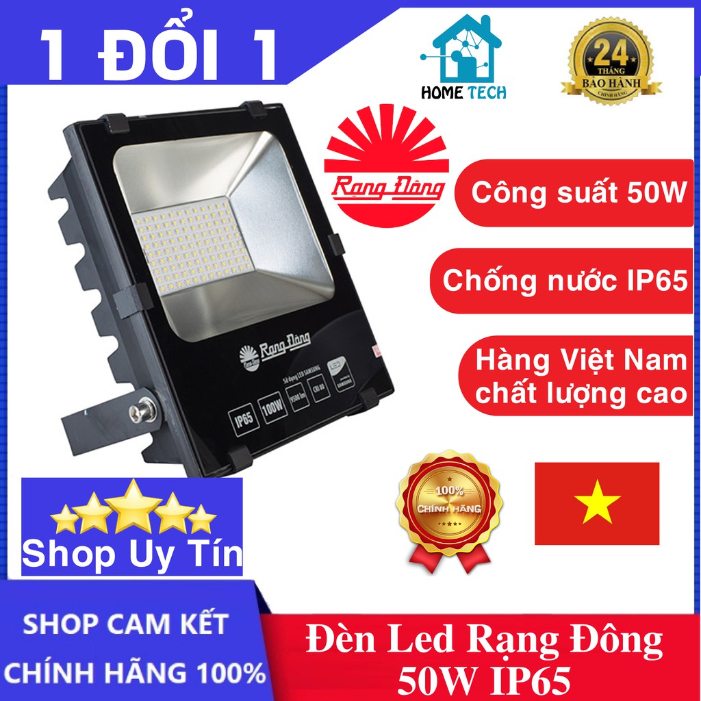 Đèn LED Chiếu Pha Rạng Đông CP06L 50W Chống Nước IP65